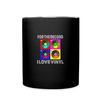 Vinyle Records LP Collector Record Lover Gift - Mug uni - noir - Devant