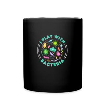 Microbiologist Microbiology Lab Staph Gift Idea - Tasse einfarbig - Schwarz - Vorne