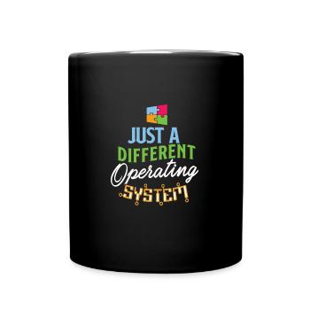 Autism awareness Autism disease Autistic - Tasse einfarbig - Schwarz - Vorne