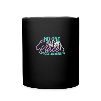 Prévention du suicide Santé mentale Thérapie - Mug uni - noir - Devant