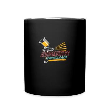 Auto-laqueur de carrosserie Mécanicien de voiture - Mug uni - noir - Devant