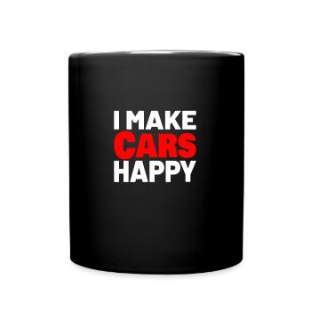 Mobile Car Detailing Auto Detailing Car Detailer - Full Colour Mug - black - Front