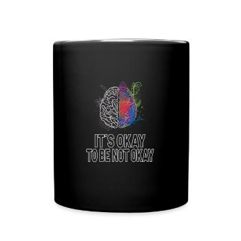 Mental Health Awareness Dépression Idea - Mug uni - noir - Devant