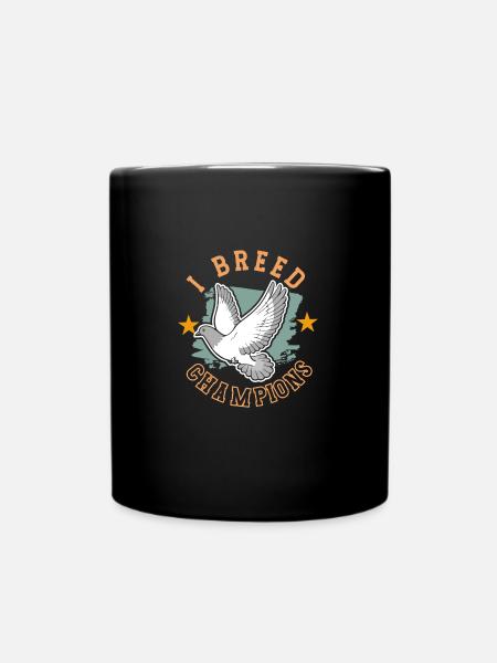 Pigeons Pigeons Pigeons - Mug uni - noir