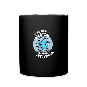 Science Atom Scientist Molécule Chimie - Mug uni - noir - Devant