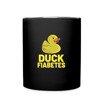 Type 1 Diabetes funny Diabetic Diabetes Gift Idea - Full Colour Mug - black - Front
