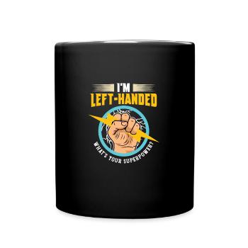 Gaucher gaucher gaucher Leftie Buddy - Mug uni - noir - Devant