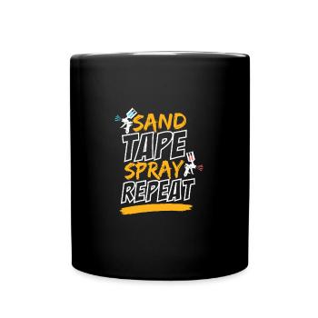 Car Painter Auto Body Painter Auto Mechanic Gift - Full Colour Mug - black - Front