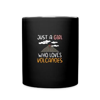 Geologist Volcano Geology Rock Hunter Rock Hunting - Full Colour Mug - black - Front