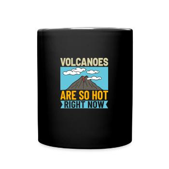 Geologist Volcano Geology Rock Hunter Rock Hunting - Full Colour Mug - black - Front