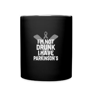 PARKINSON'S AWARENESS PARKINSON'S DISEASE POISON - Full Colour Mug - black - Front