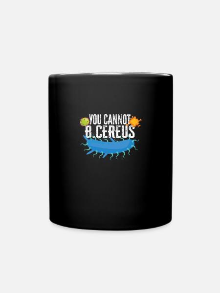 Microbiologiste Laboratoire de microbiologie Staphylocoque Biologie - Mug uni - noir