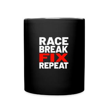 Go Kart Racing Go Kart Cars Go Karting Go-Karter - Mug uni - noir - Devant