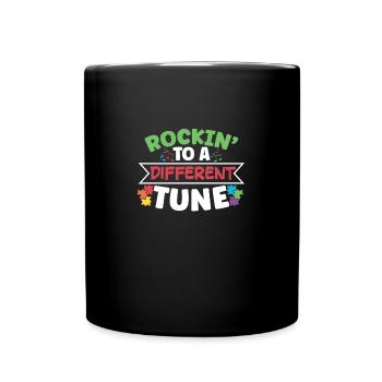 Autism Awareness Autism Disease Autistic Gift - Tasse einfarbig - Schwarz - Vorne