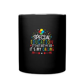 L’enseignant de l’enfance en difficulté a accéléré l’inclusion des enseignants - Mug uni - noir - Devant