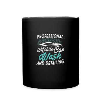 Mobile Car Reconditioning Car Reconditioning - Full Colour Mug - black - Front
