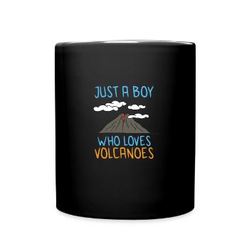 Geologist Volcano Geology Rock Hunter Rock Hunting - Full Colour Mug - black - Front