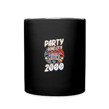 Party Like It's 2000 80s Dancing Step Party - Full Colour Mug - black - Front