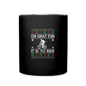 C’est mon vilain design de Noël - Mug uni - noir - Devant