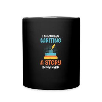 Journaliste Auteur de livres - Mug uni - noir - Devant