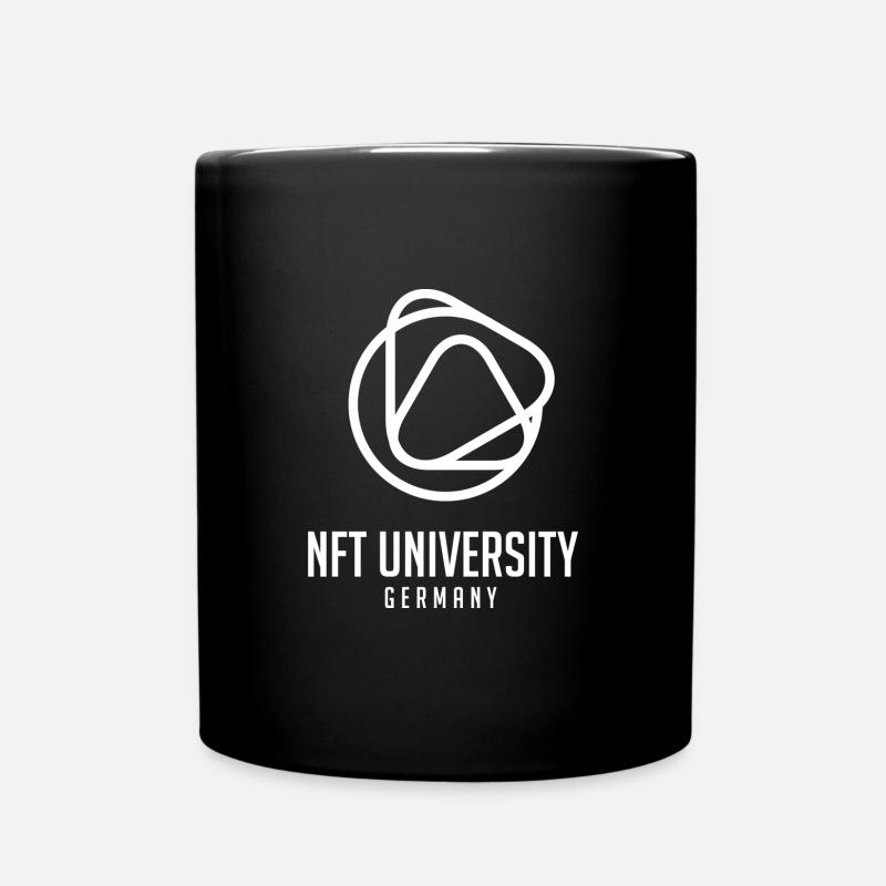 THE NFT UNIVERSITY - white - Tasse einfarbig - Schwarz