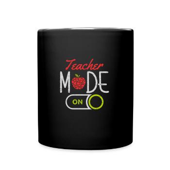Mode enseignant sur l’école des étudiants universitaires - Mug uni - noir - Devant
