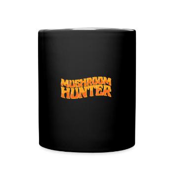 MUSHROOM HUNTER - Tasse einfarbig - Schwarz - Vorne