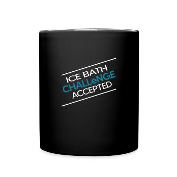 Bain de glace Les nageurs hivernaux « défi bain de glace » - Mug uni - noir - Devant