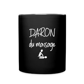 Daron du massage t-shirt kiné homme - Mug uni - noir - Devant