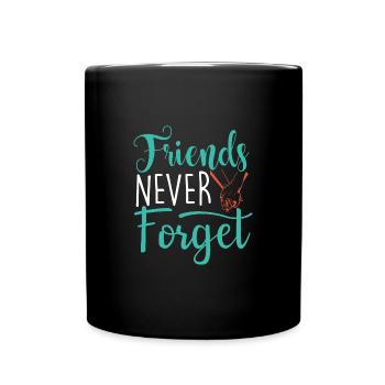 Best friends forever, best buddies forever - Full Colour Mug - black - Front