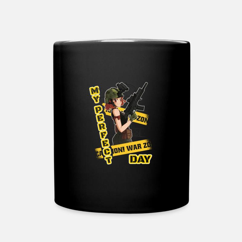 Der Tag Ist Perfekt Mit Anime Gaming Niedlichen - Tasse einfarbig - Schwarz