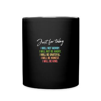 Maître Reiki Chakra Spirituel Holistique - Mug uni - noir - Devant