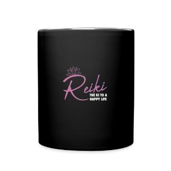 Maître Reiki Chakra Spirituel Holistique - Mug uni - noir - Devant