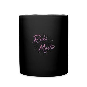 Maître Reiki Chakra Spirituel Holistique - Mug uni - noir - Devant