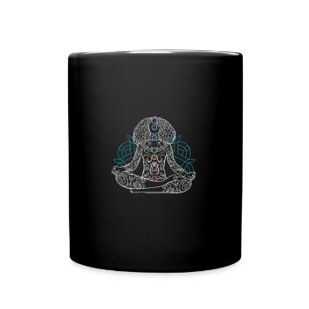 Maître Reiki Chakra Spirituel Holistique - Mug uni - noir - Devant