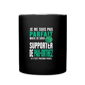 basketball supporter club basket ball Pau Orthez - Mug uni - noir - Devant