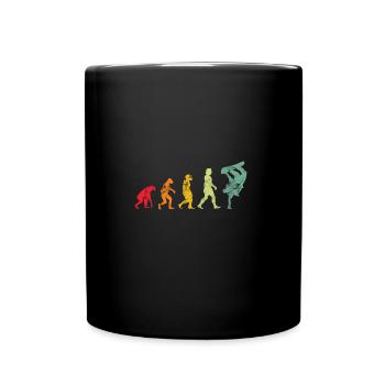 EVOLUTION SNOWBOARD - Tasse einfarbig - Schwarz - Vorne
