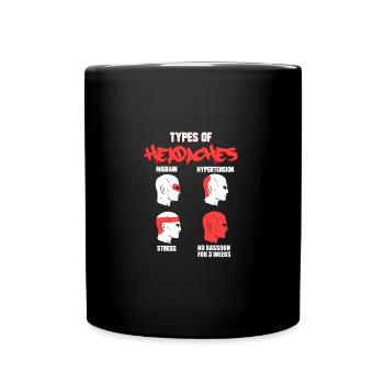 Bassoniste Bassonist Brass Band - Mug uni - noir - Devant