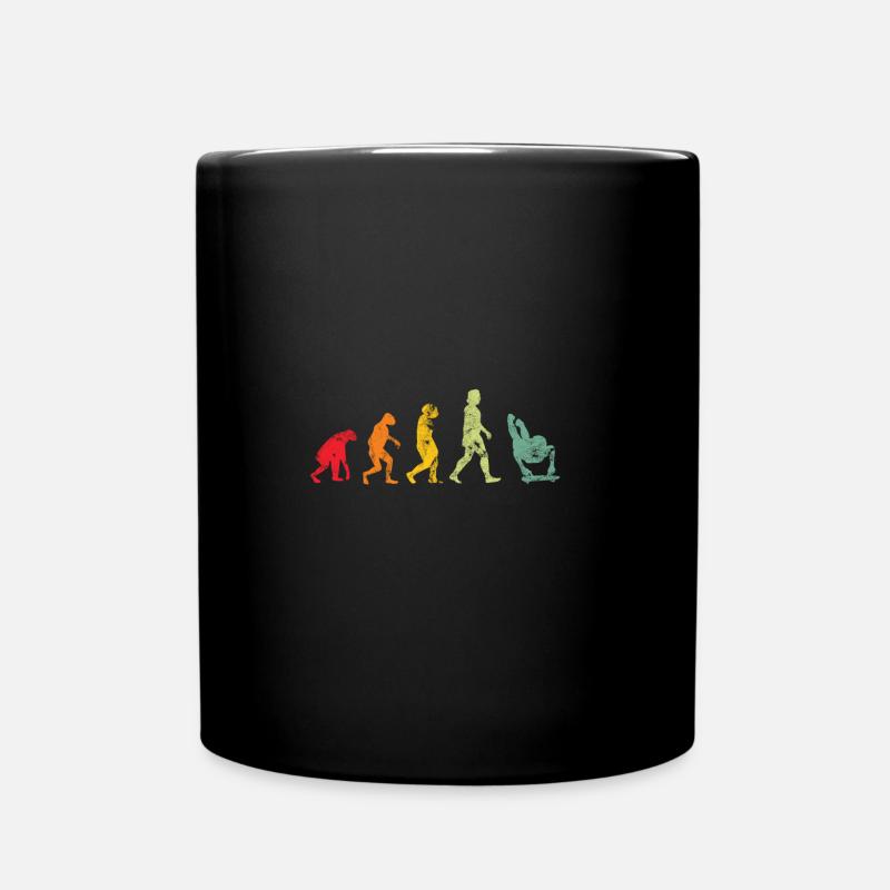 Evolution Skeleton - Mug uni - noir