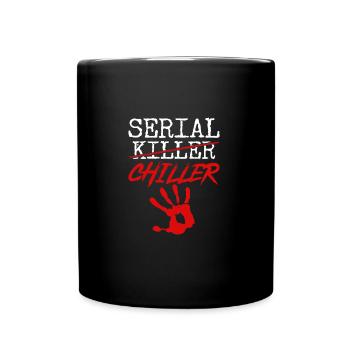 True Crime Serial Killer Chiller, Halloween - Mug uni - noir - Devant