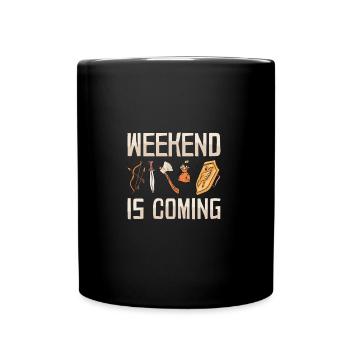 Larp |Live-Action-Rollenspiel |Larpen |Larp - Tasse einfarbig - Schwarz - Vorne