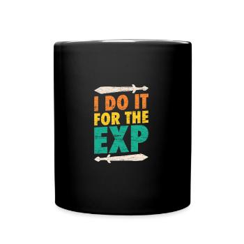 Larp | Live-action role-playing game | Larps | Larp - Full Colour Mug - black - Front