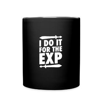 Larp | Live-action role-playing game | Larps | Larp - Full Colour Mug - black - Front