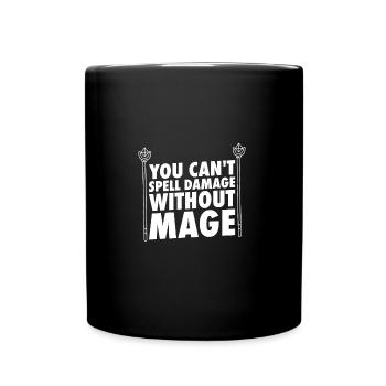 Larp |Live-Action-Rollenspiel |Larpen |Larp - Tasse einfarbig - Schwarz - Vorne