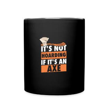 Larp | Live-action role-playing game | Larps | Larp - Full Colour Mug - black - Front