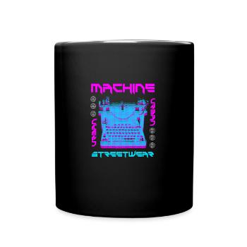 Machine Streetwear - Tasse einfarbig - Schwarz - Vorne