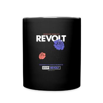 Revolt Streetwear - Tasse einfarbig - Schwarz - Vorne