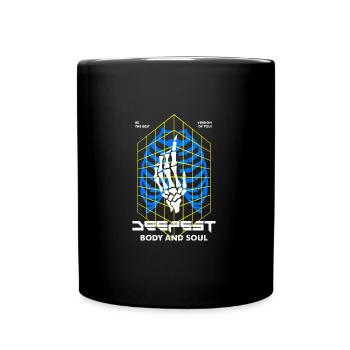 Deepest Streetwear - Tasse einfarbig - Schwarz - Vorne