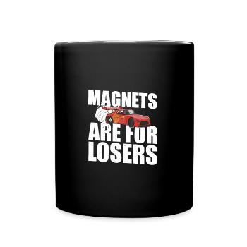 RC Car Slot Racing Slot Car Racing Slot Auto - Full Colour Mug - black - Front