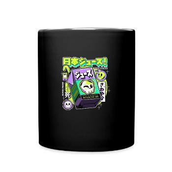 Japan Juice Streetwear - Tasse einfarbig - Schwarz - Vorne